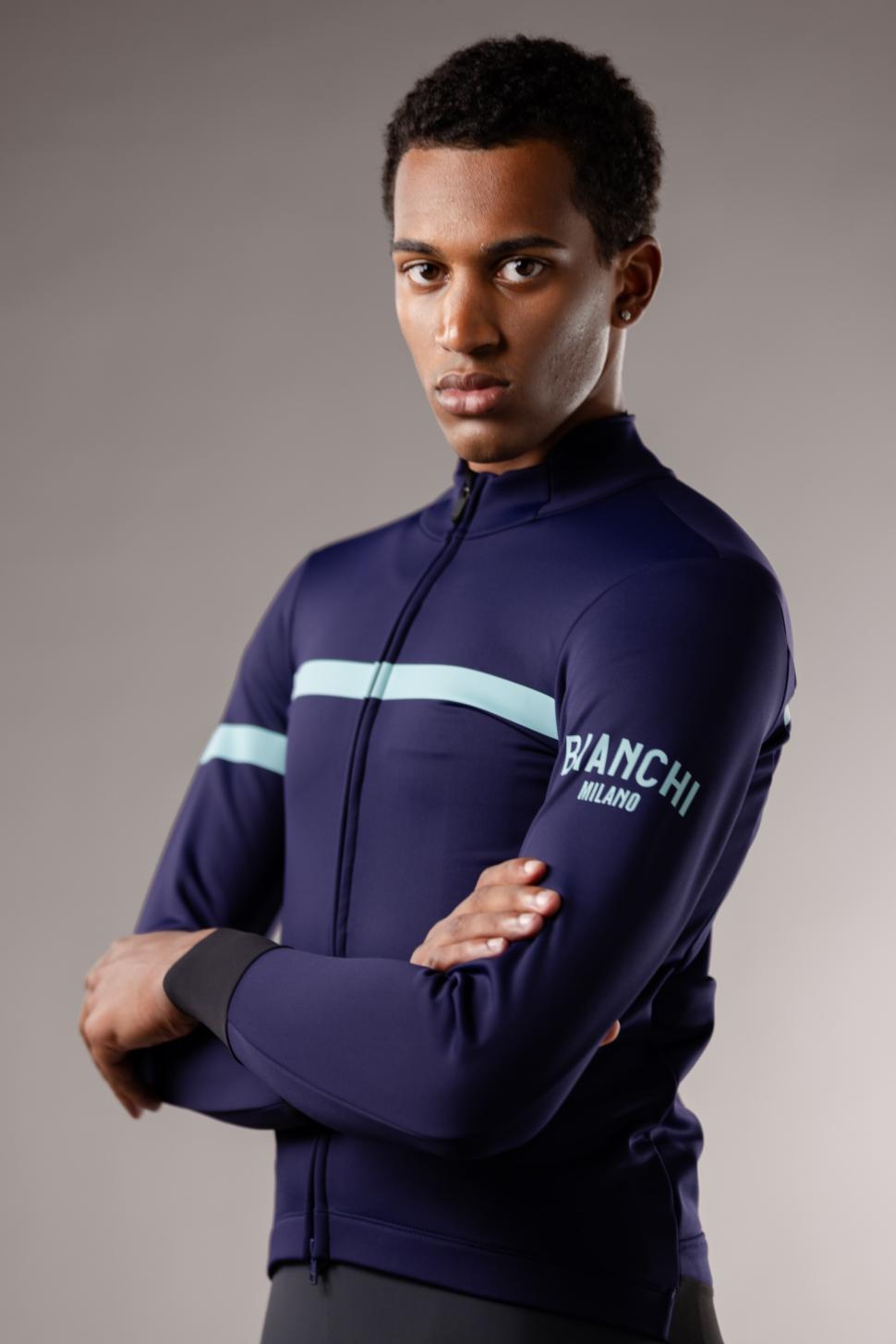 2023 Bianchi Milano Tech Gravel Thermal Jacket - 1