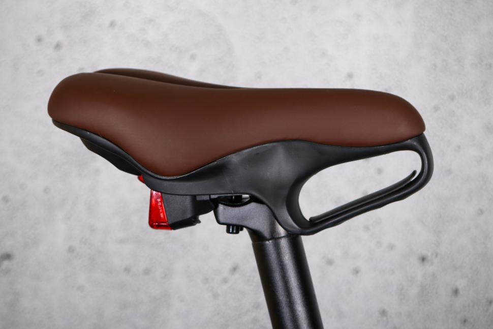 2023 BTwin Ultra compact 1 second light folding bike - saddle.jpg