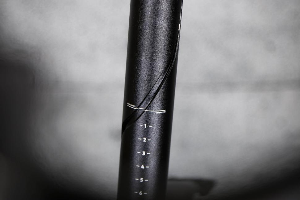 2023 BTwin Ultra compact 1 second light folding bike - seat post detail.jpg
