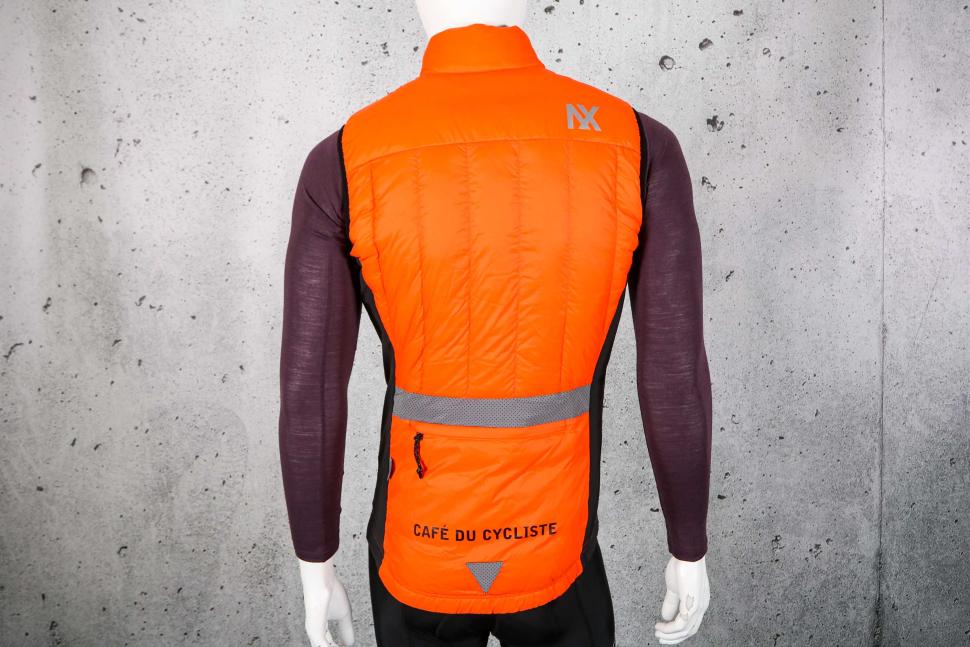 2023 Cafe Du Cycliste Maya Unisex Insulated Packable Cycling Gilet - back.jpg