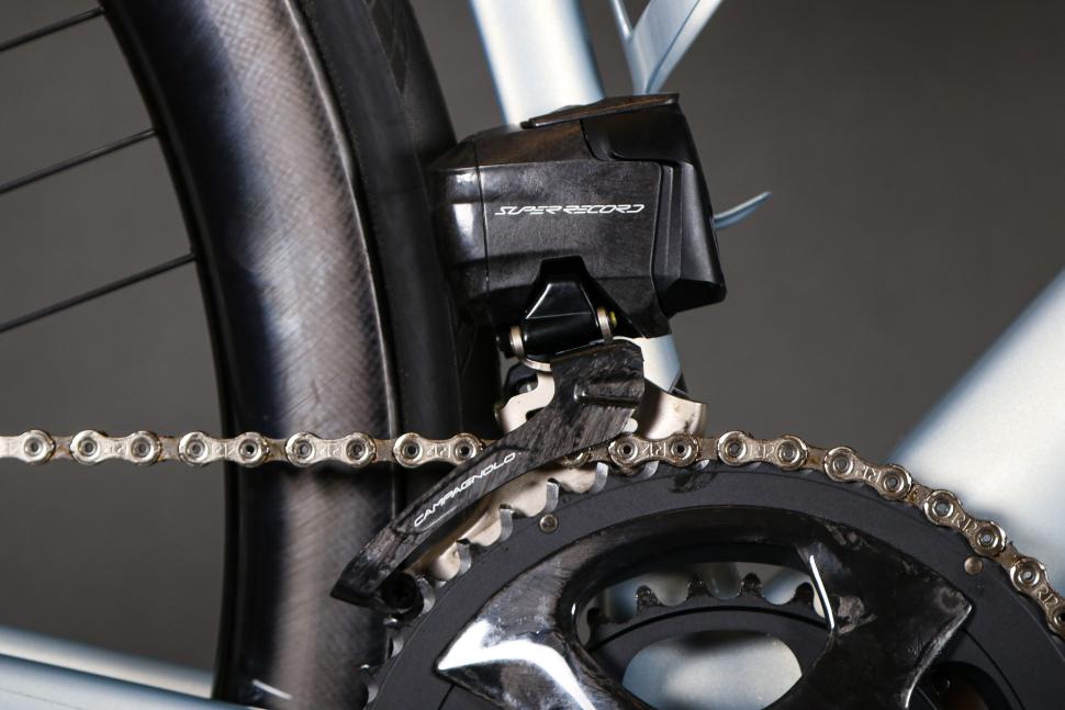 2023 Campagnolo Super Record Wireless - on bike - front mech.jpg