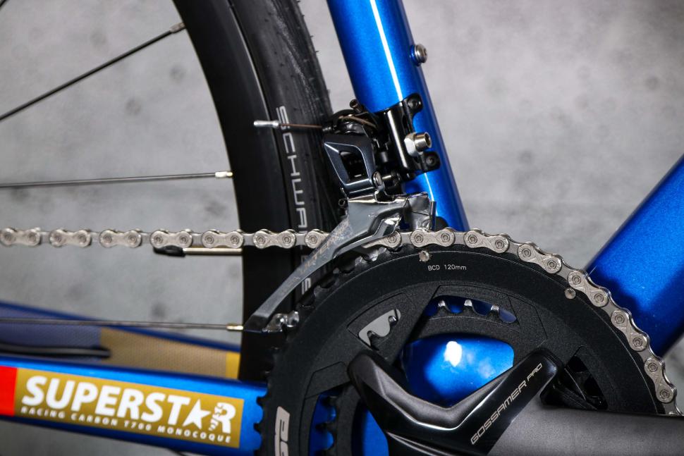 2023 Cinelli Superstar Disc Ultegra - front mech.jpg