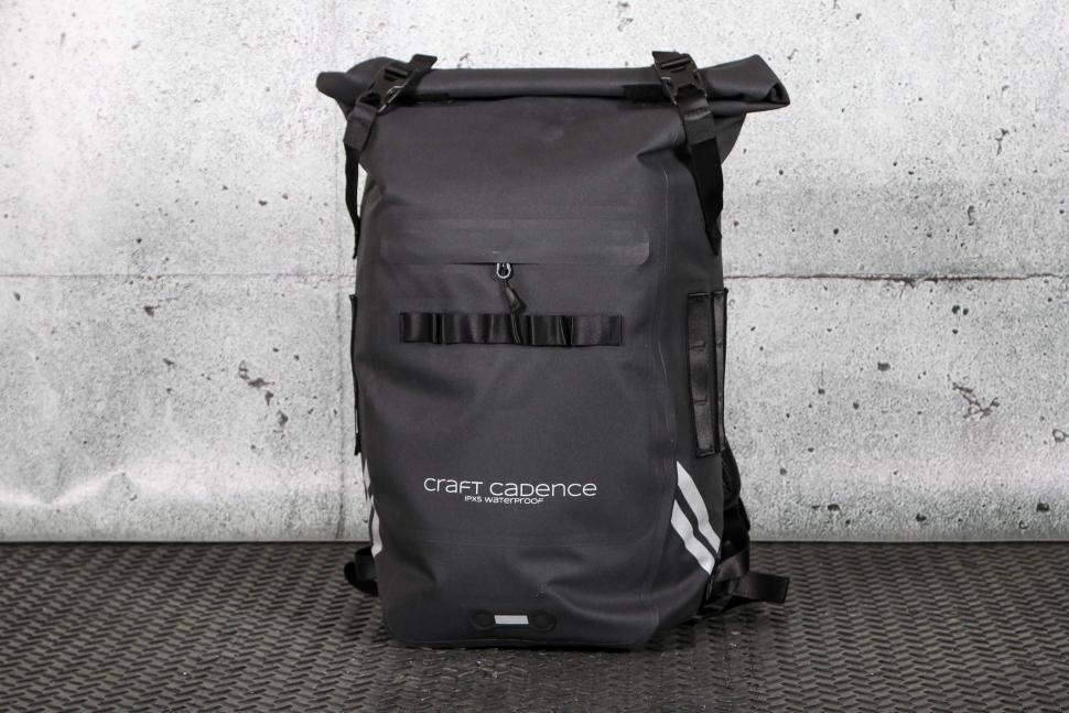 2023 Craft Cadence Cycling Backpack Roll Top Waterproof - 30 litres - front.jpg