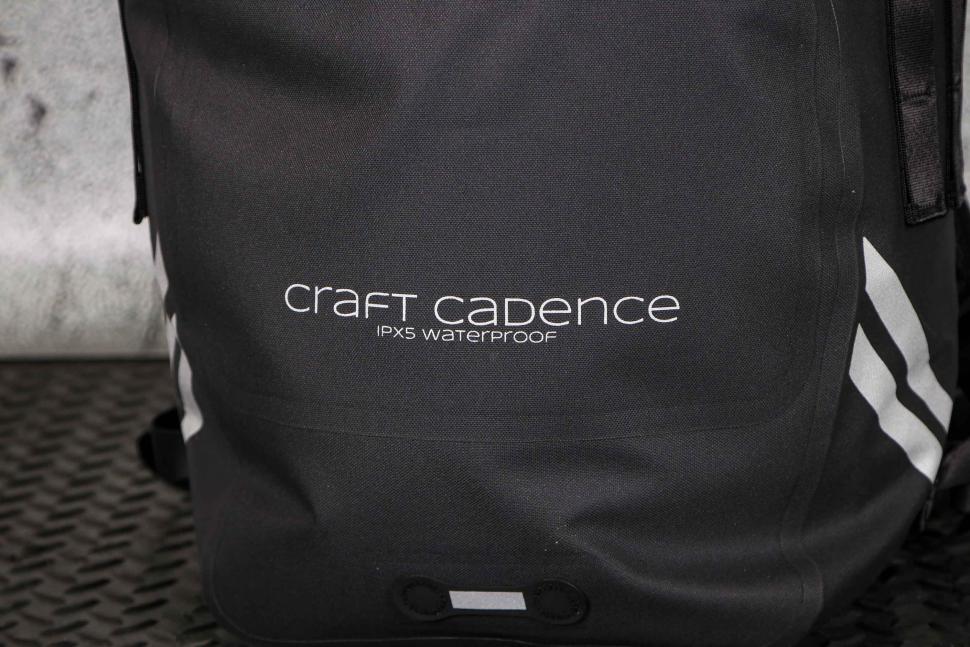 2023 Craft Cadence Cycling Backpack Roll Top Waterproof - 30 litres - logo.jpg