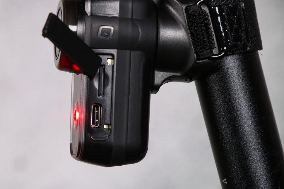 2023 Cycliq Fly 6 - USB port and memory card