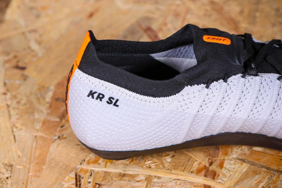 2023 DMT KR SL Grey Road Shoes - heel detail.jpg