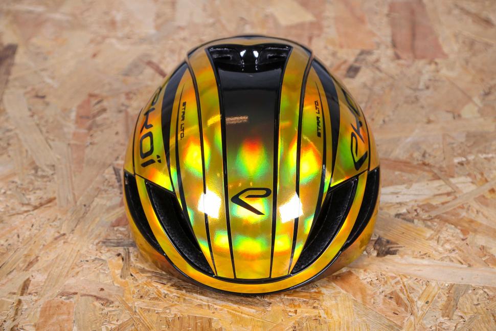 2023 Ekoi Casque EKOI AR14 STAR LTD Chrome Gold - front.jpg
