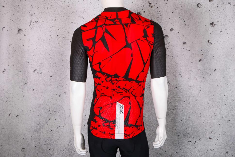 2023 Ekoi Summer Jersey Ekoi Outlast Marbre Red - back.jpg