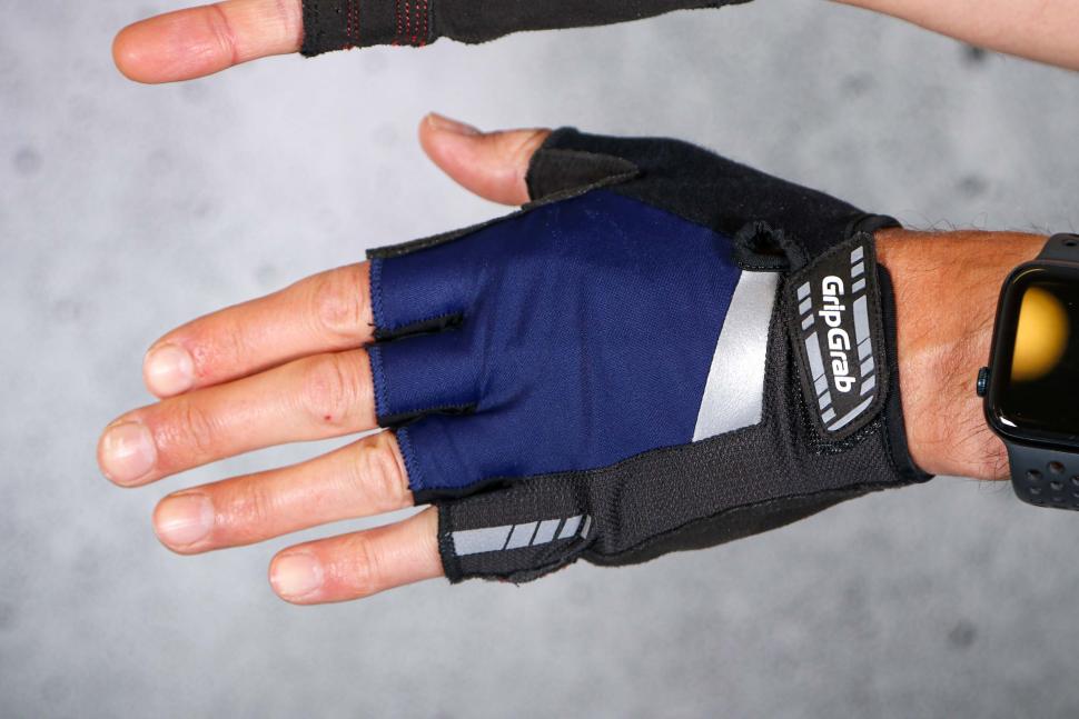 2023 GripGrab SuperGel Padded Short Finger Summer Gloves - back.jpg