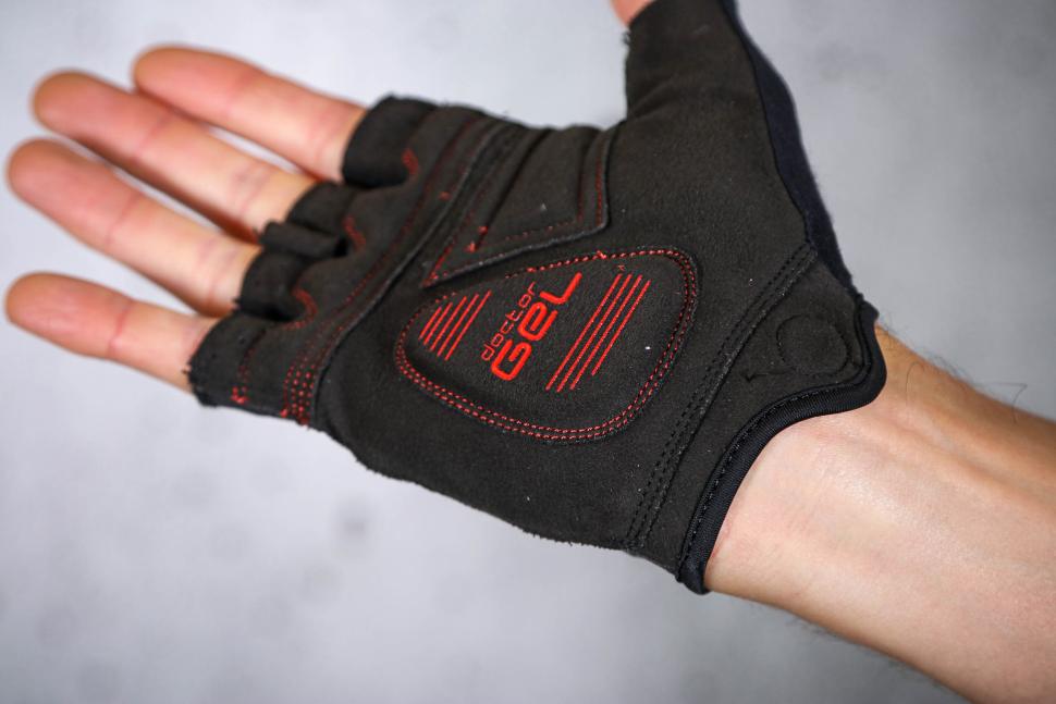 2023 GripGrab SuperGel Padded Short Finger Summer Gloves - palm padding.jpg