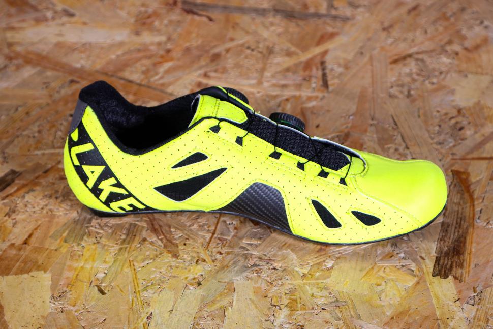 2023 Lake CX302 road cycling shoes - instep.jpg