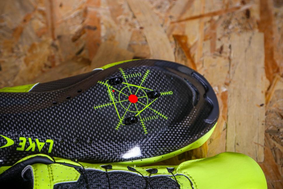 2023 Lake CX302 road cycling shoes - sole toe.jpg