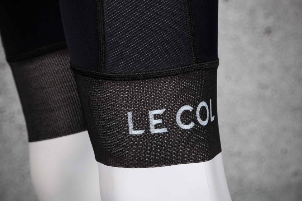 2023 Le Col Womens Pro Lightweight Bib Shorts - cuff.jpg