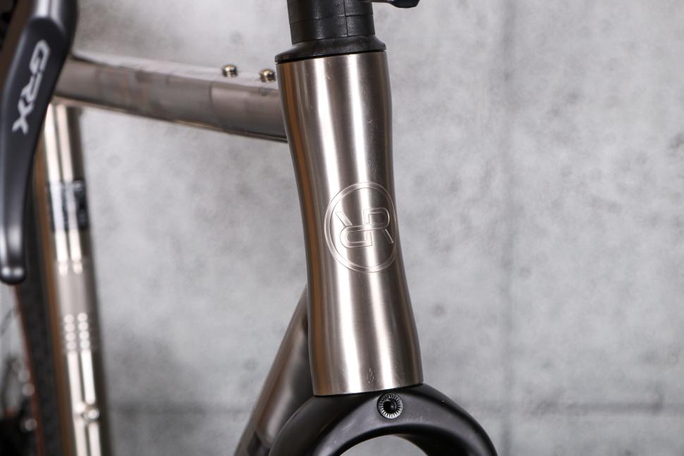 2023 Orro Terra Ti GRX800 - head tube badge.jpg