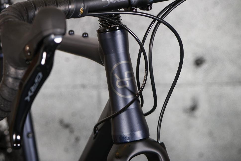 2023 Orro Terra X GRX400 - head tube badge.jpg