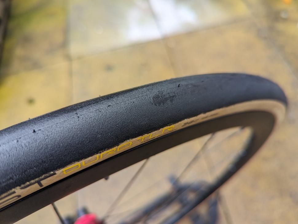 2023 Panaracer Agilest Duro TLR Folding Road Tyre Fitted 1.jpg