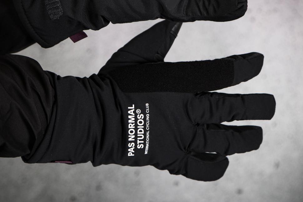 2023 Pas Normal Studios Logo Deep Winter Gloves - back.jpg
