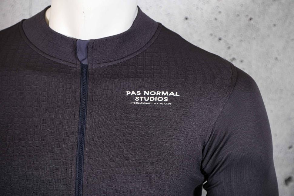 2023 Pas Normal Studios Men's Escapism Wool Long Sleeve Jersey - chest loho.jpg