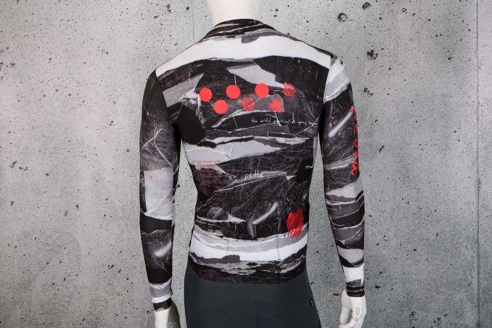 2023 Pedla Classic long Sleeve jersey Monochrome - back.jpg