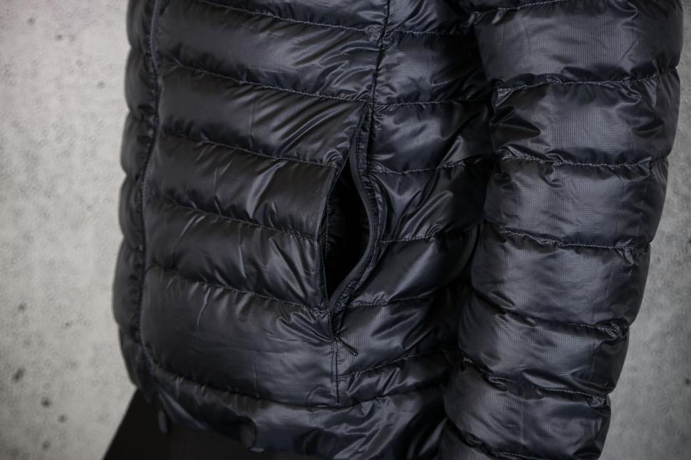 2023 Rapha Men's Explore Down Jacket - side zip pocket.jpg