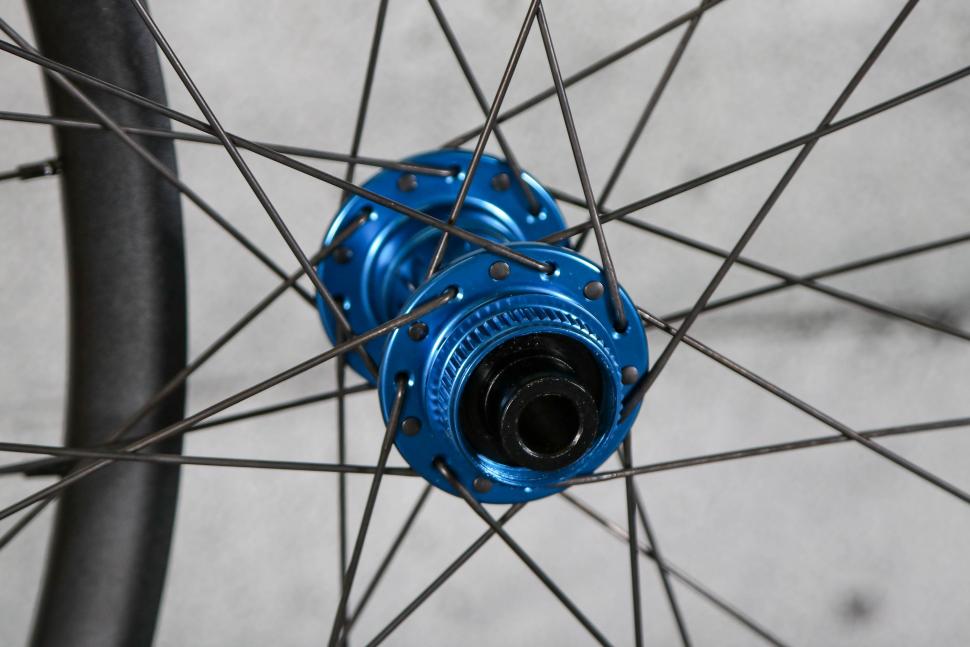 2023 Ryan Builds Wheels Club Gravel Disk Brake Wheelset - front hub 1.jpg