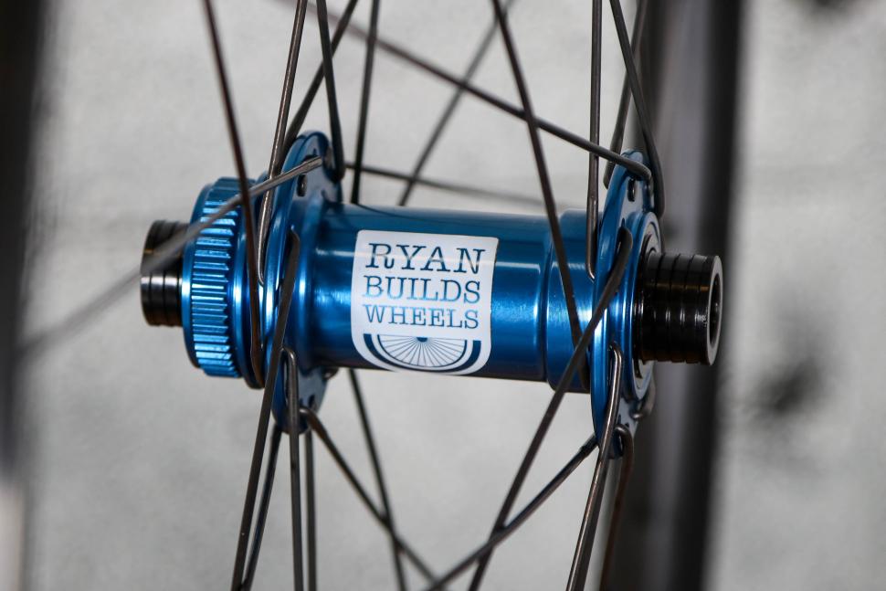 2023 Ryan Builds Wheels Club Gravel Disk Brake Wheelset - front hub 2.jpg