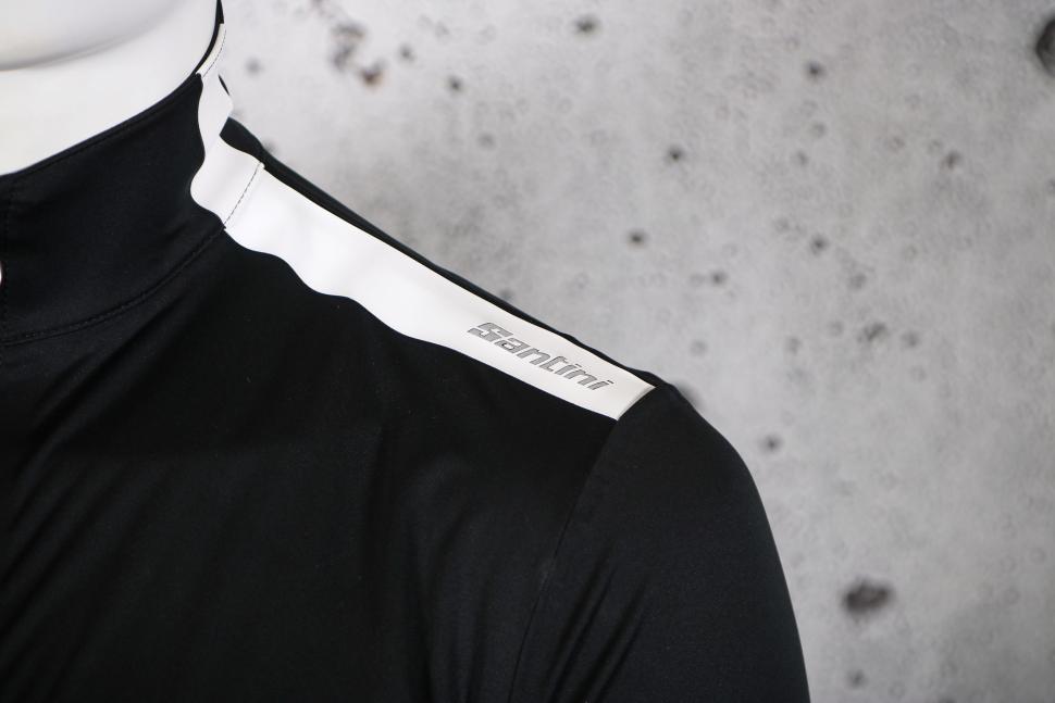 2023 Santini Adapt Shell - Short Sleeve Jacket - shoulder logo.jpg