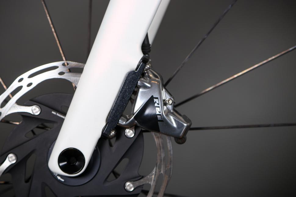 2023 Specialized S-Works Tarmac SL8 - SRAM Red eTap AXS - front disc brake detail.jpg