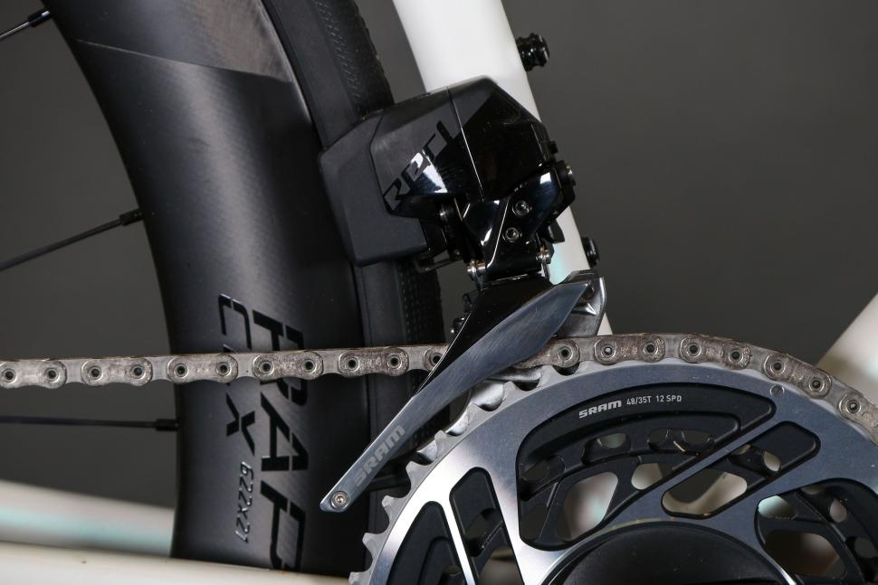 2023 Specialized S-Works Tarmac SL8 - SRAM Red eTap AXS - front mech.jpg