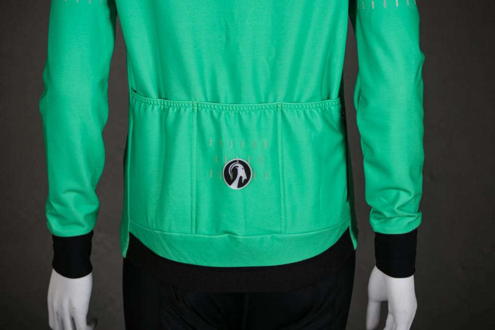 2023 Stolen Goat Womens Green Kiko Bodyline LS Jersey - back pockets.jpg