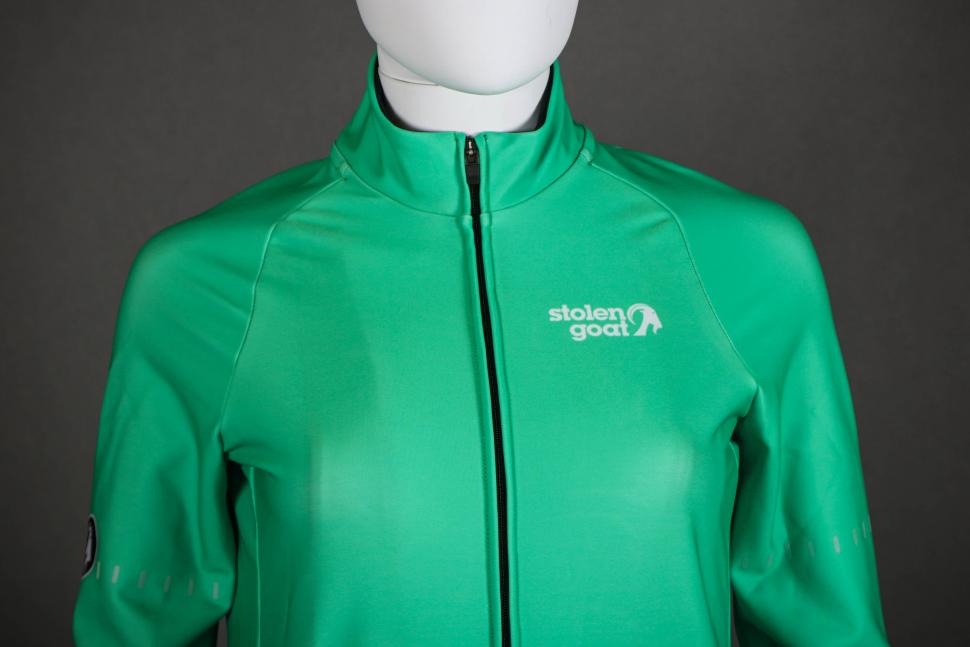 2023 Stolen Goat Womens Green Kiko Bodyline LS Jersey - chest.jpg