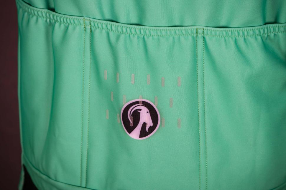 2023 Stolen Goat Womens Green Kiko Bodyline LS Jersey - logo back.jpg