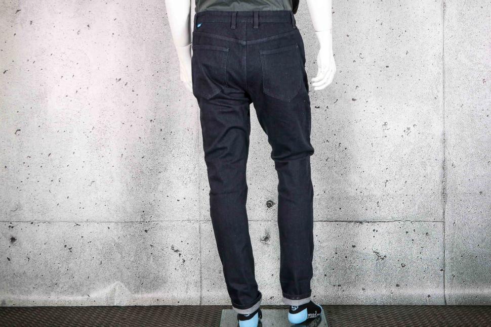 2023 Swrve 4-way stretch indigo CORDURA slim fit jeans - back.jpg