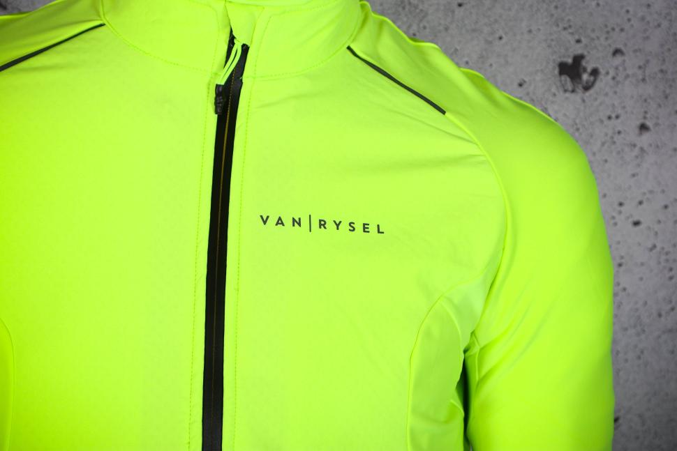 2023 Van Rysel Men's Long-Sleeved Road Cycling Winter Jacket Racer Extreme - chest logo.jpg