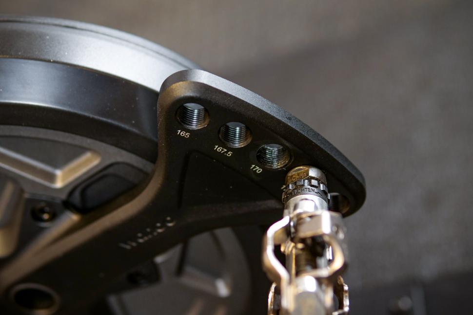 2023 Wahoo Kickr Bike Shift - crank detail.jpg
