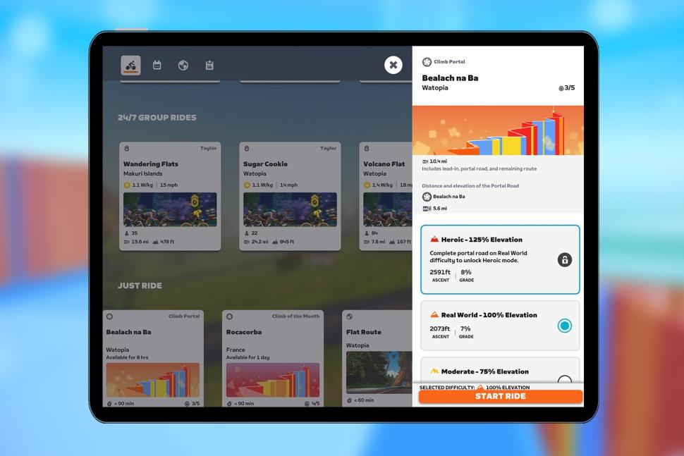 2023 Zwift Climb Portal - 1