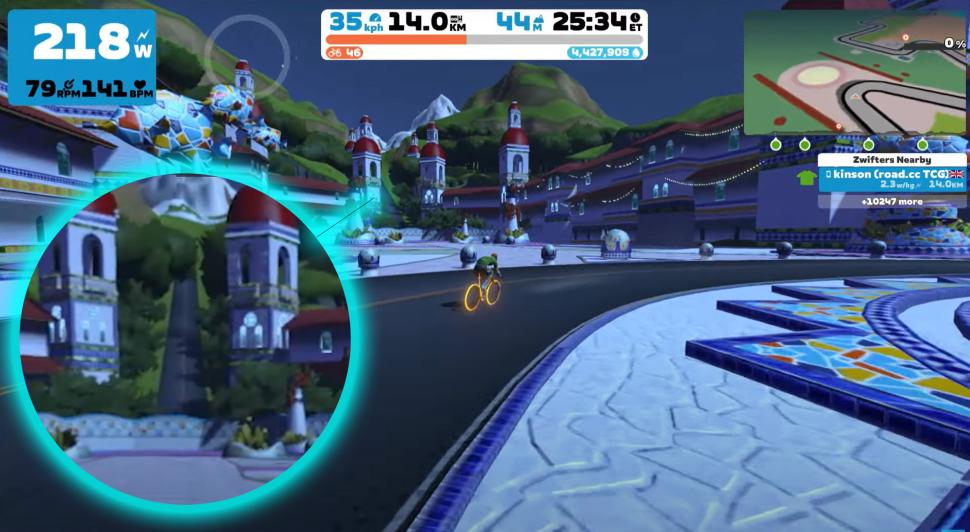 2023 Zwift watopia update new way up epic kom