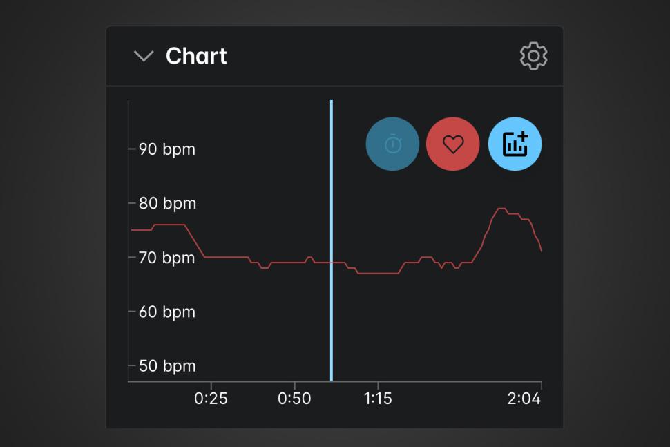 2024 Coros Heart Rate Monitor - screen capture Coros