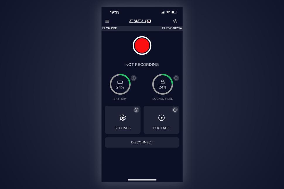 2024 Cycliq Fly6 Pro - App home screen.jpg