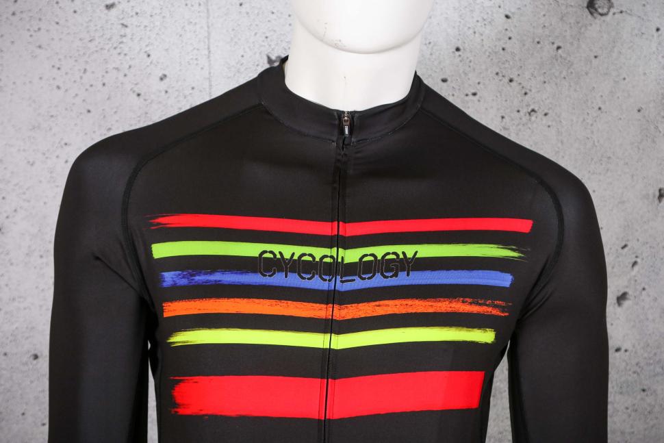 2024 Cycology Horizon Lightweight Long Sleeve Summer Jersey - chest.jpg