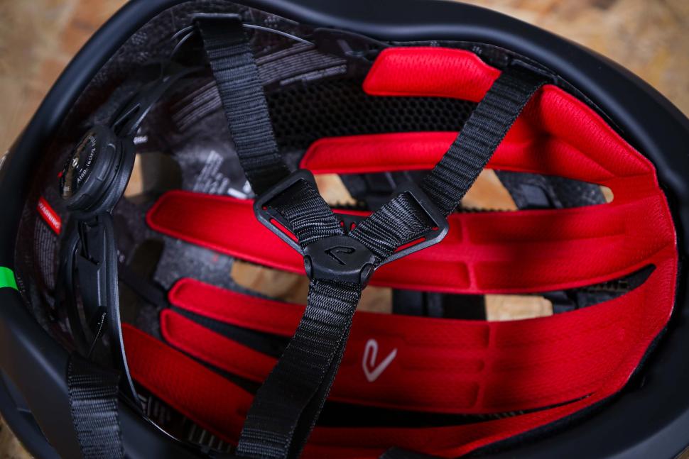 2024 EKOI Black Stradale helmet - strap detail.jpg
