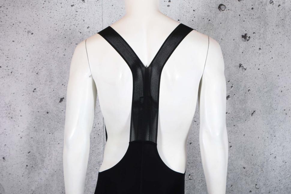 2024 EKOI SUPERSOFT Short Bib Shorts Black - straps back.jpg