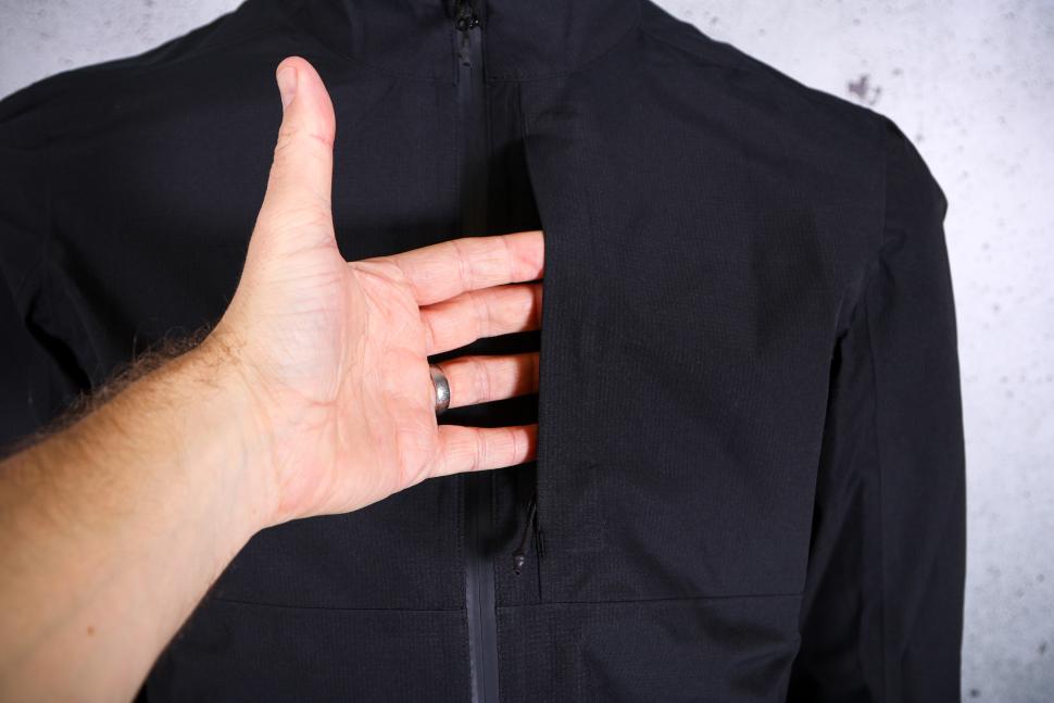 2024 Madison Freewheel Men's Waterproof Jacket - chest pocket.jpg