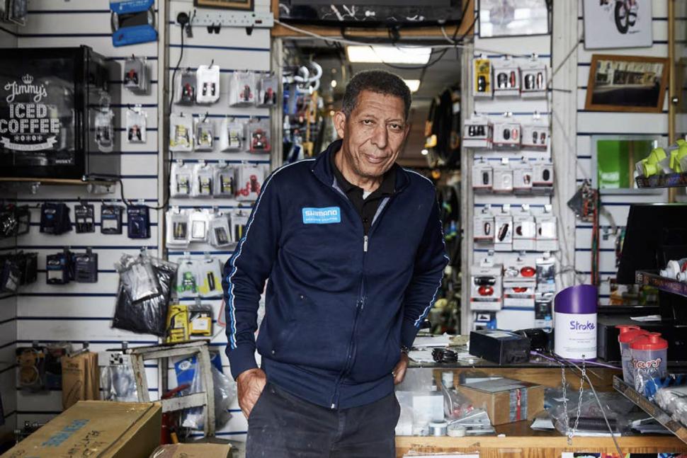2024 The Maurice Burton Way Britain’s first Black Cycling Champion - 2 - Maurice Burton author image - Credit Juan Trujillo Andrades.jpg