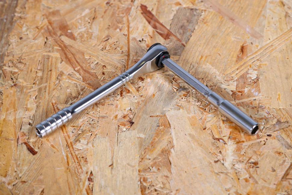 2024 Prestacycle T-Handle Ratchet Deluxe - 3 way Ratchet and T-Handle Tool Kit - ratchet extension 1.jpg