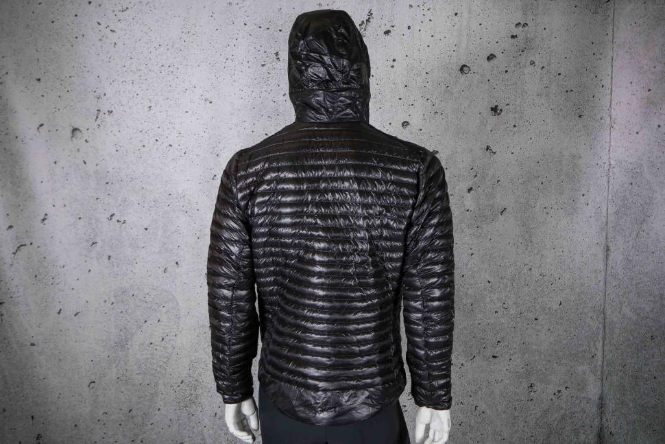 2024 Rapha Mens Explore Hooded Lightweight Down jacket - back.jpg