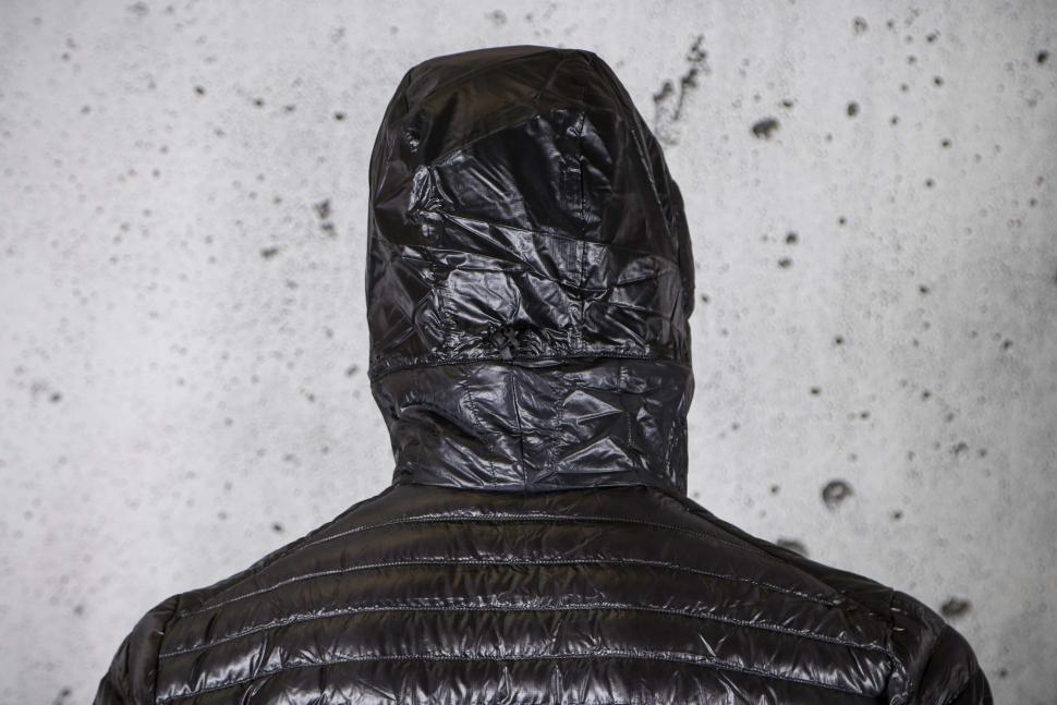 2024 Rapha Mens Explore Hooded Lightweight Down jacket - hood back.jpg