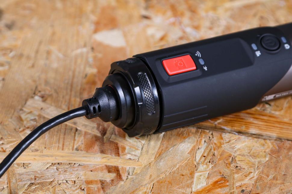 2024 Recall Rider 4K Safety Camera - charger plugged in.jpg