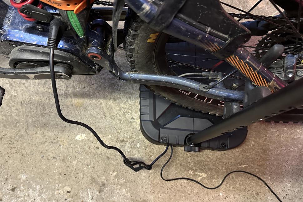 2024 Topeak Tune-Up Station - charging bike.JPG