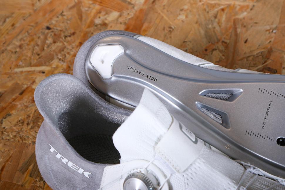 2024 Trek Knit Road Cycling Shoes - sole heel.jpg